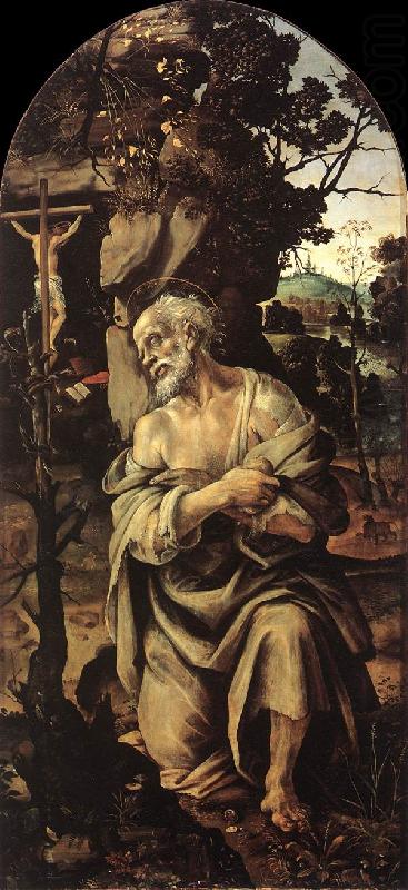 St Jerome gs, LIPPI, Filippino